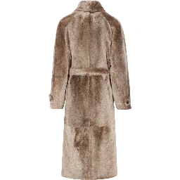 Brunello Cucinelli Coats Beige