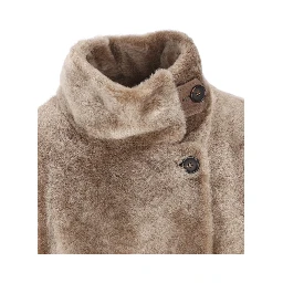 Brunello Cucinelli Coats Beige
