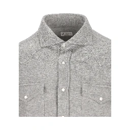 Brunello Cucinelli Shirts Grey