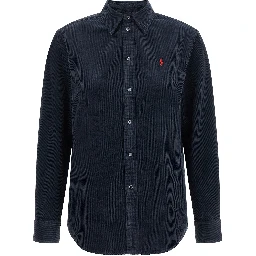 Blue Cotton Blouse