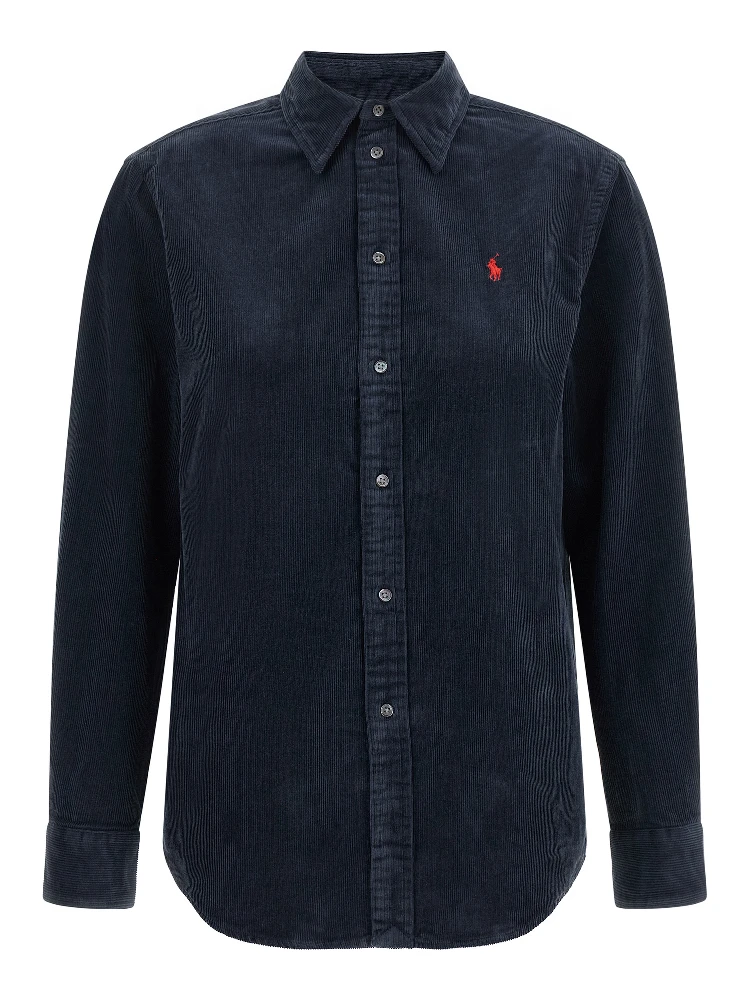 Blue Cotton Blouse