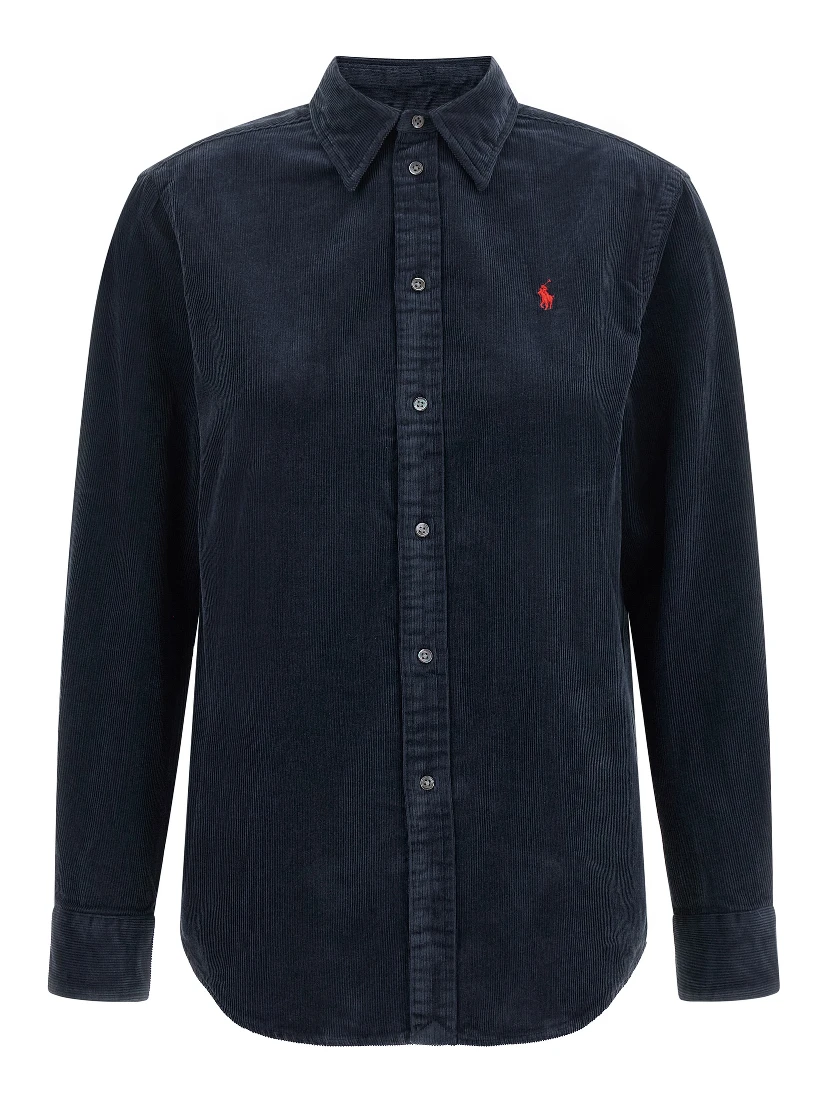Blue Cotton Blouse