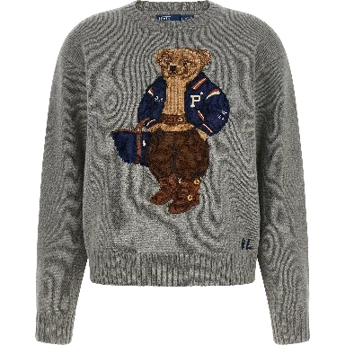 Gray Wool Cardigan