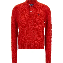 Multicolor Wool Polo Shirt