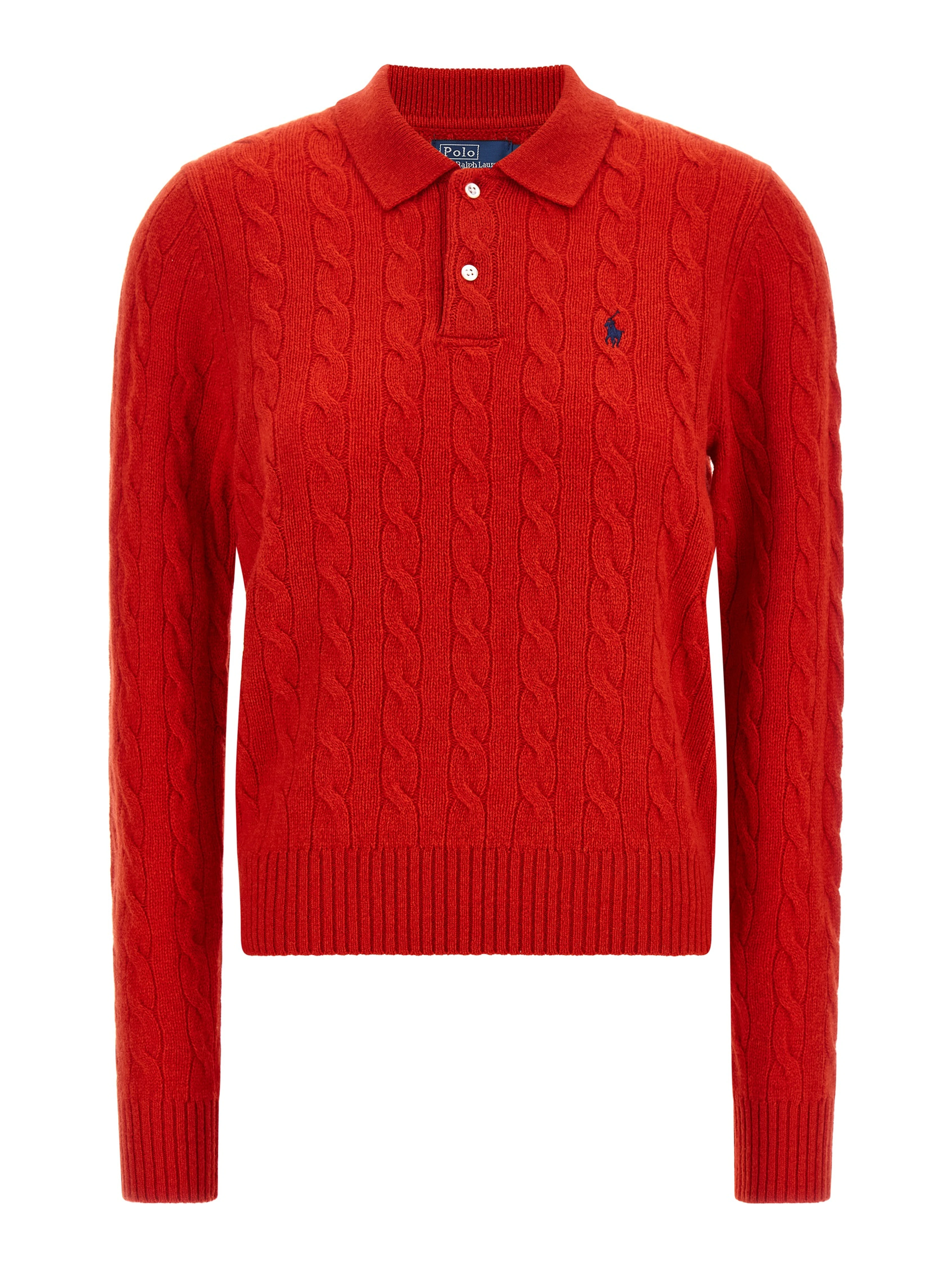 Multicolor Wool Polo Shirt