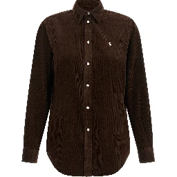 Brown Cotton Blouse