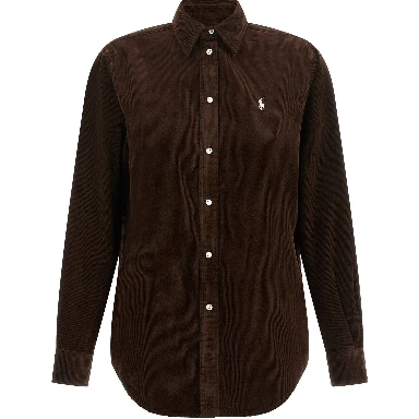 Brown Cotton Blouse