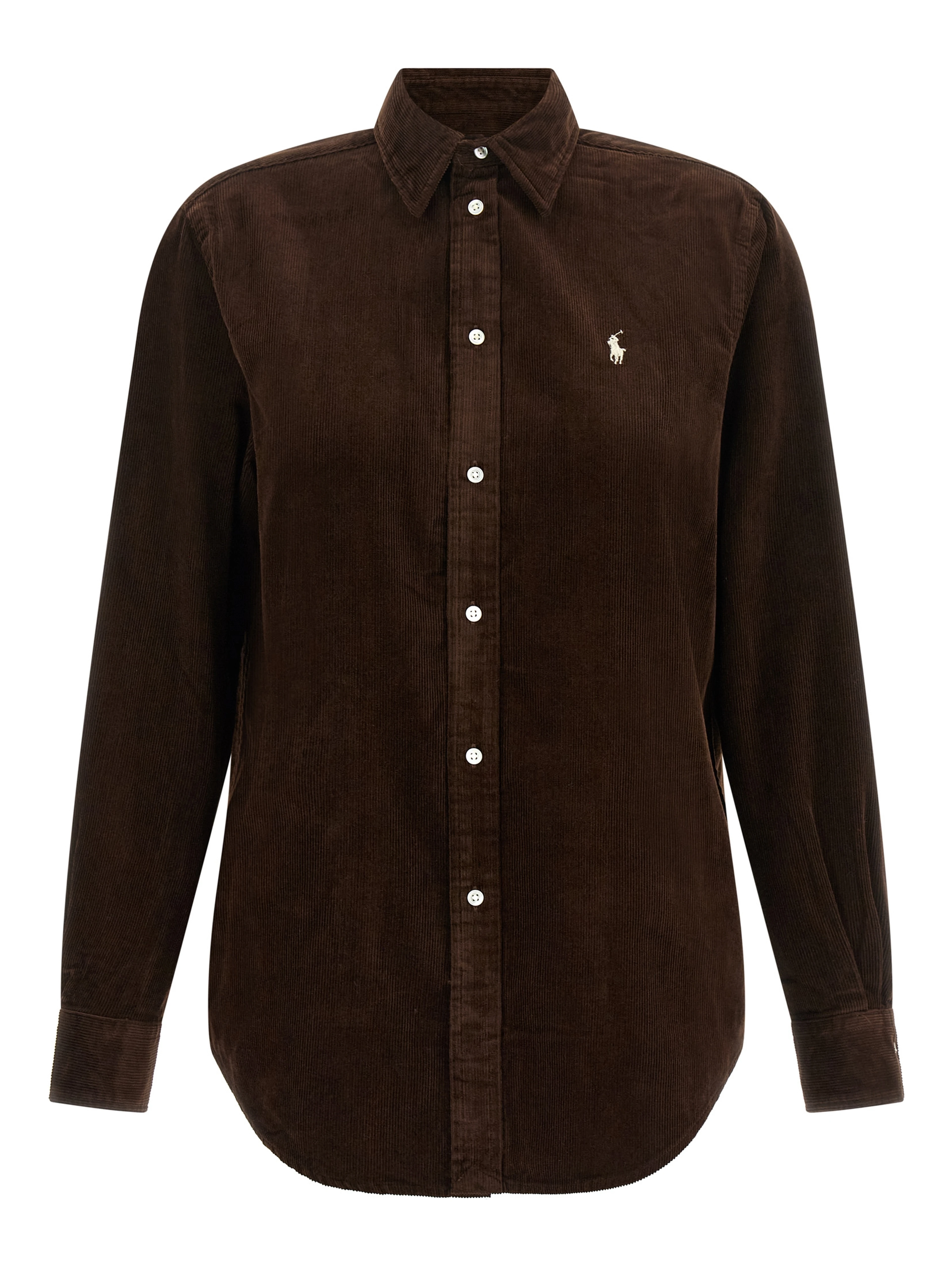 Brown Cotton Blouse