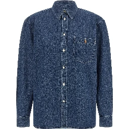 Blue Cotton Blouse