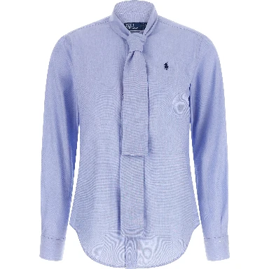 Blue Cotton Blouse