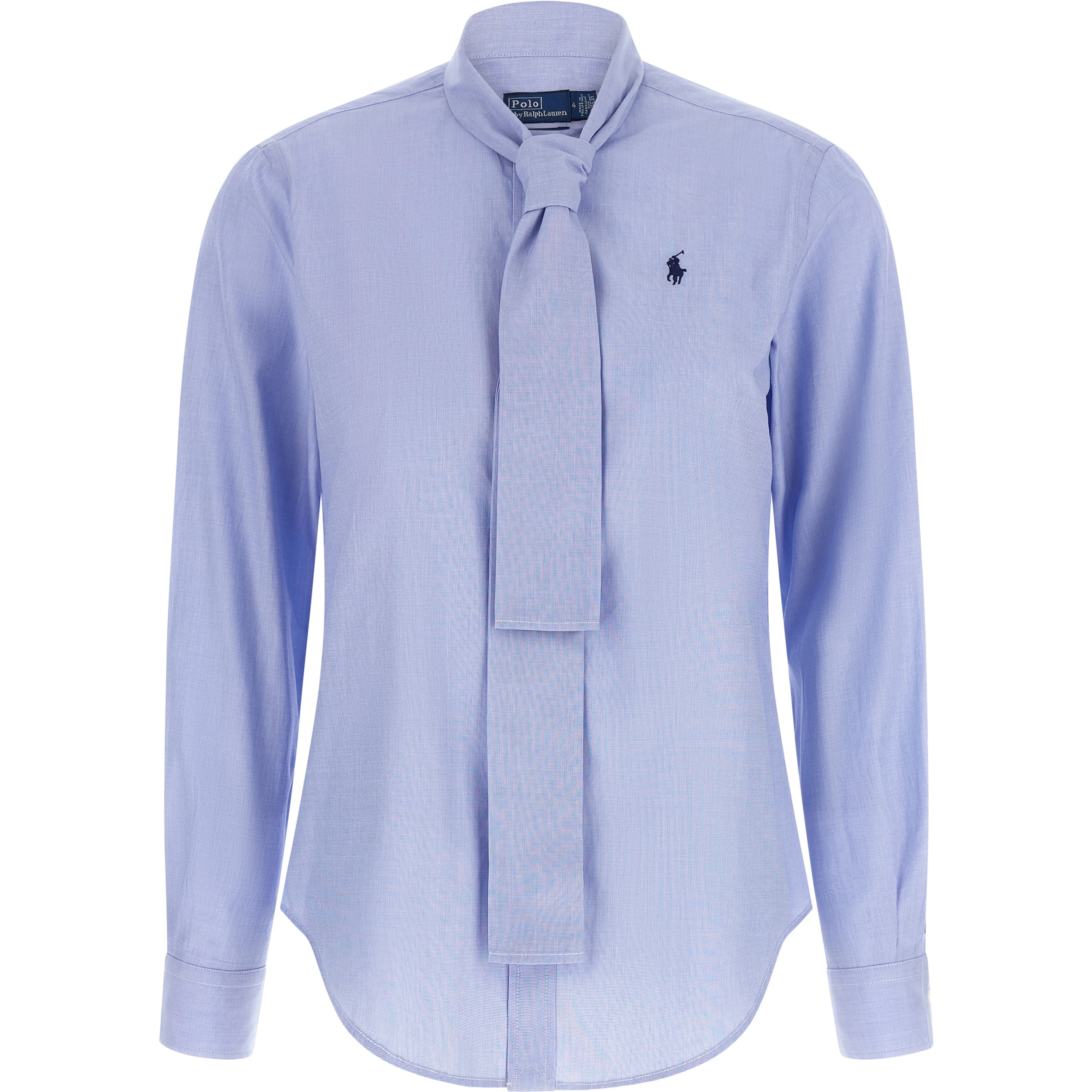 Blue Cotton Blouse