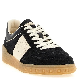 Multicolor Calfskin Low Top Sneakers