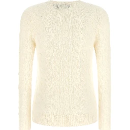 White Wool Cardigan