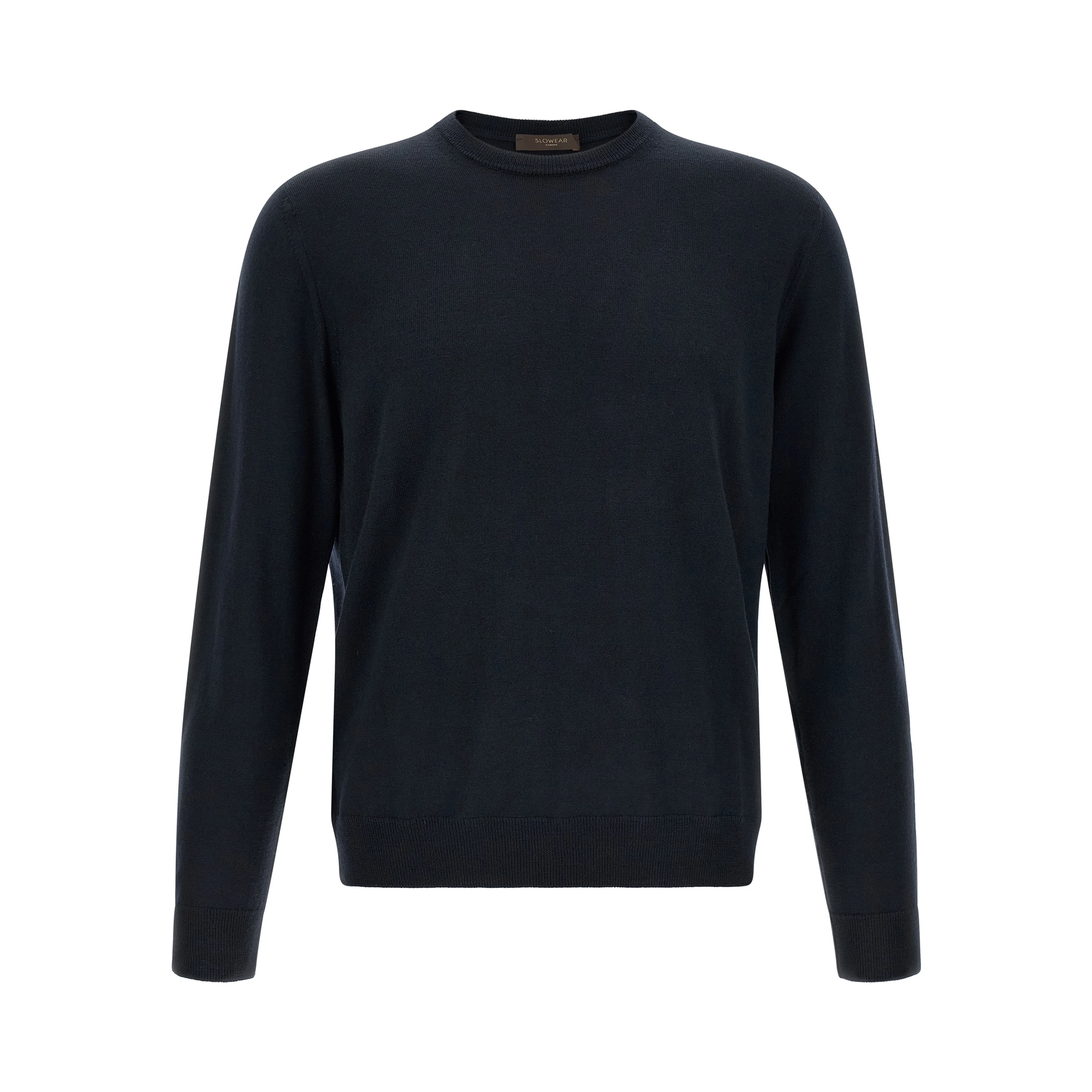 Blue Virgin Wool Cardigan