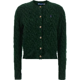 Bicolor Wool Cardigan