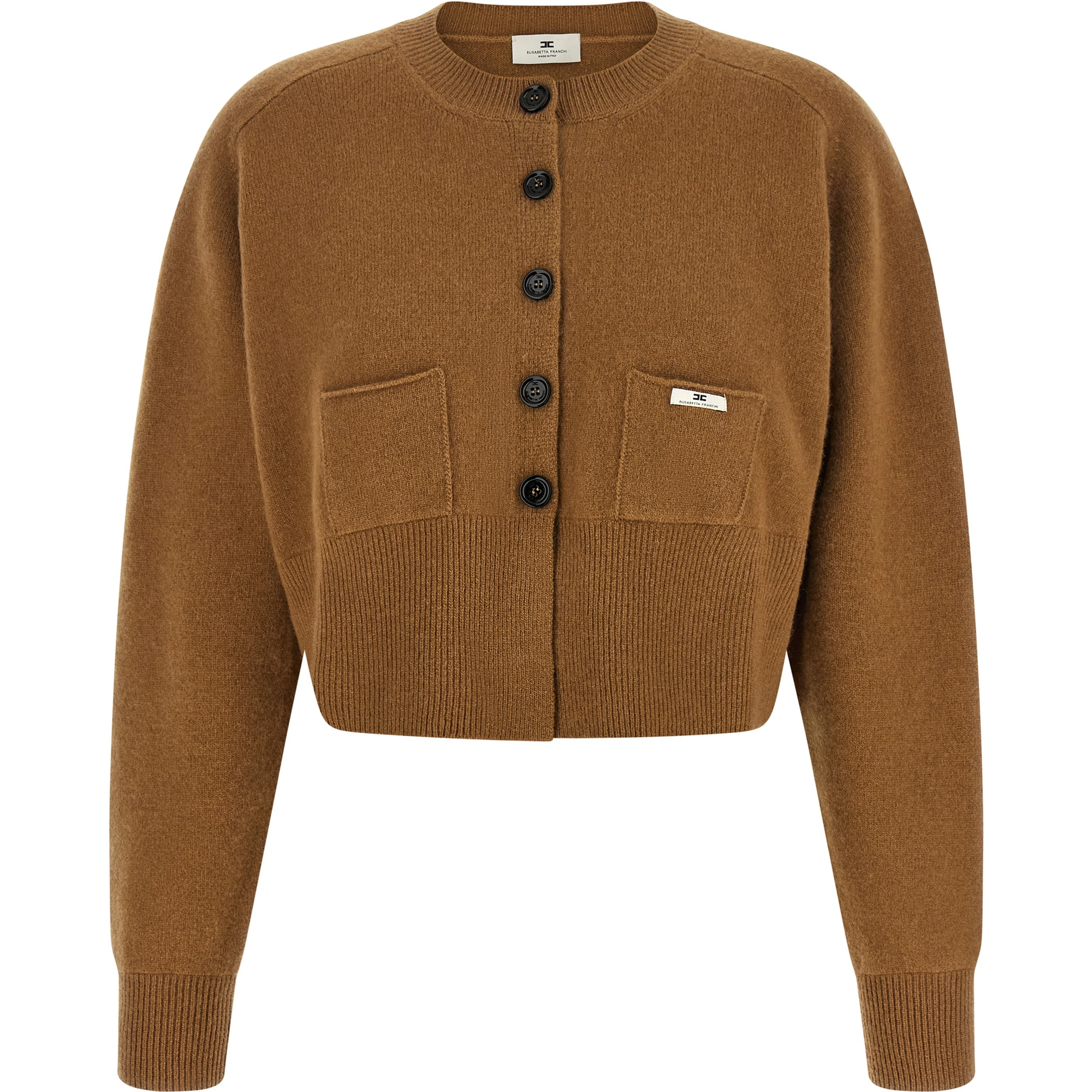 Brown Wool Cardigan