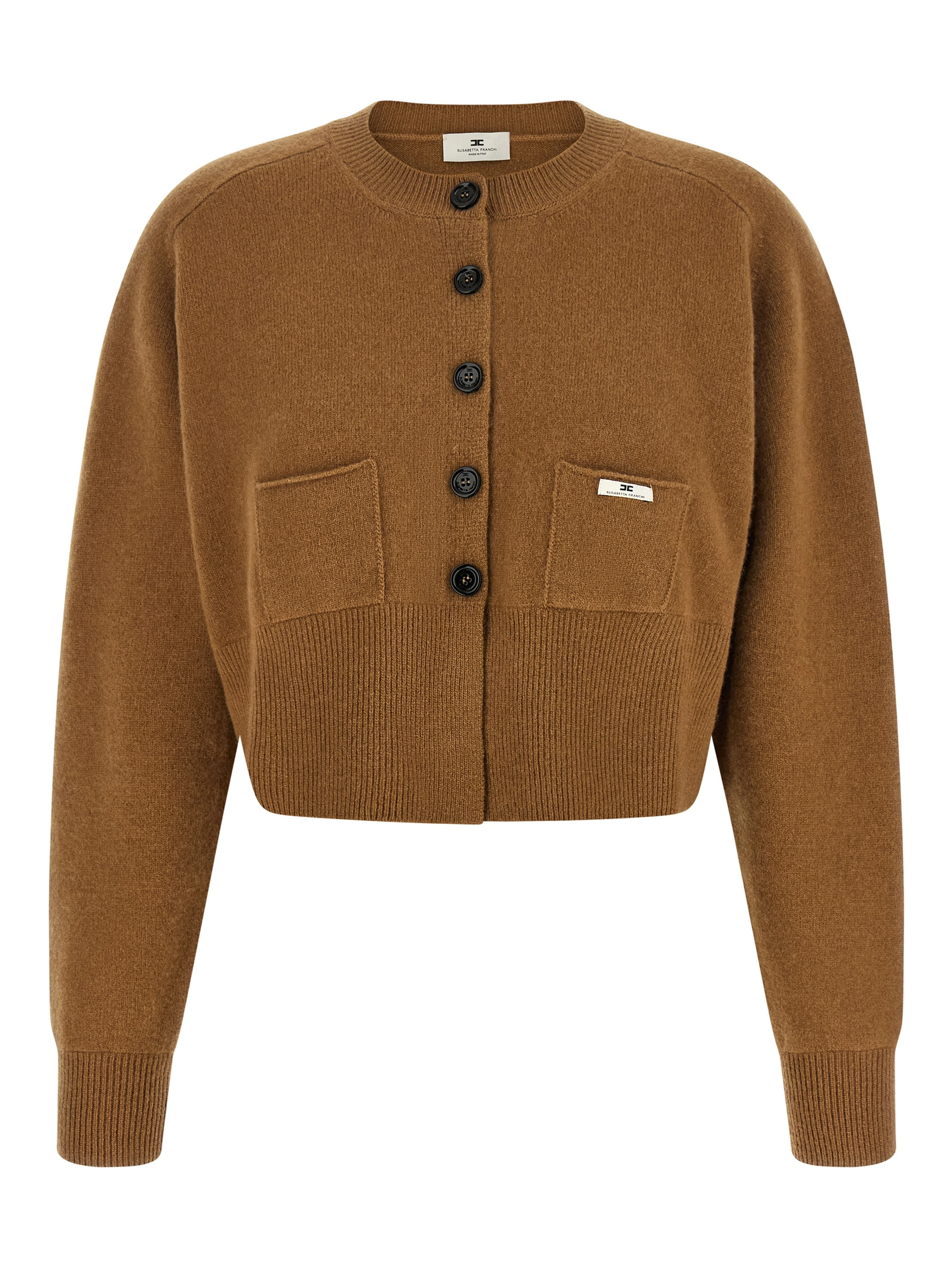 Brown Wool Cardigan