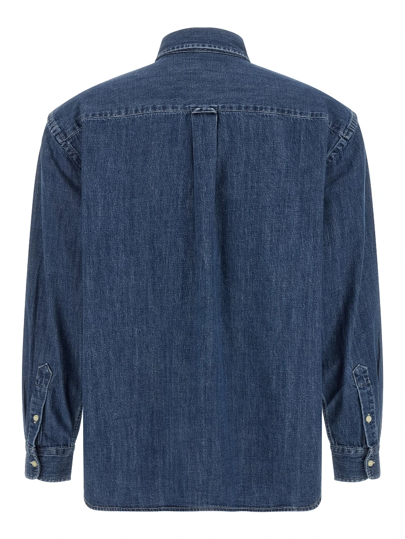 Blue Cotton Blouse