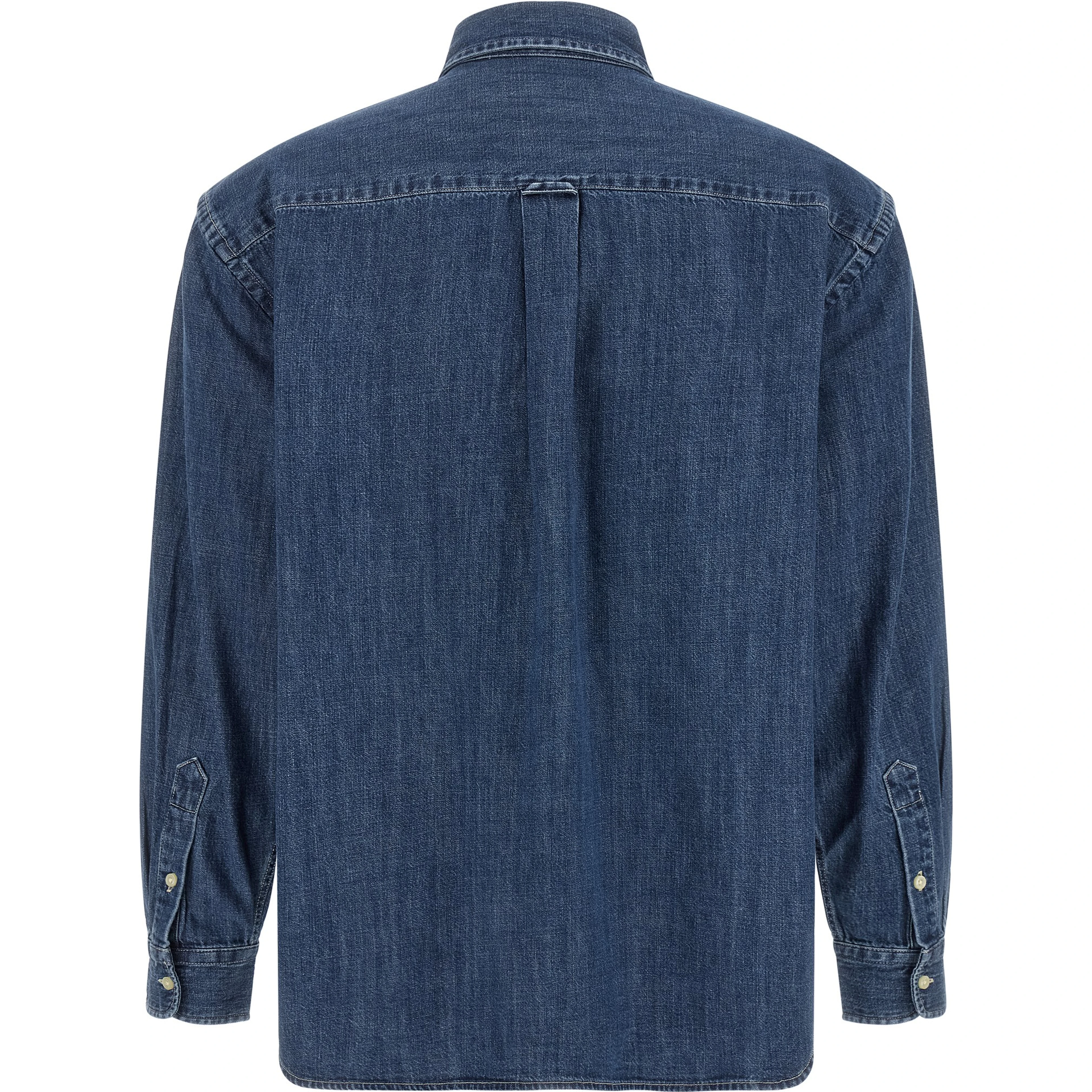 Blue Cotton Blouse