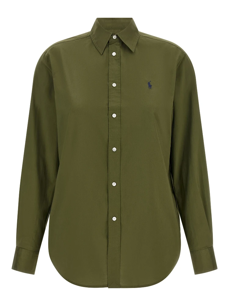 Bicolor Cotton Blouse