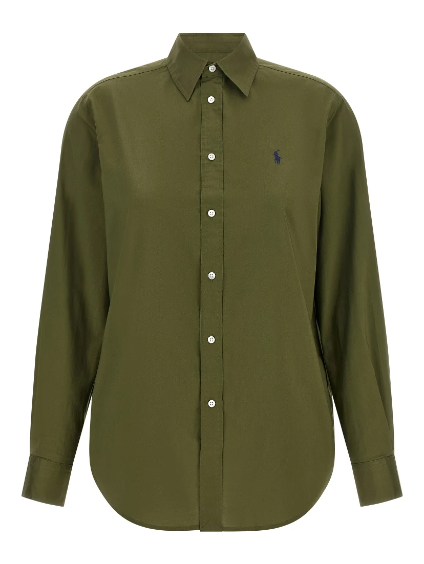 Bicolor Cotton Blouse
