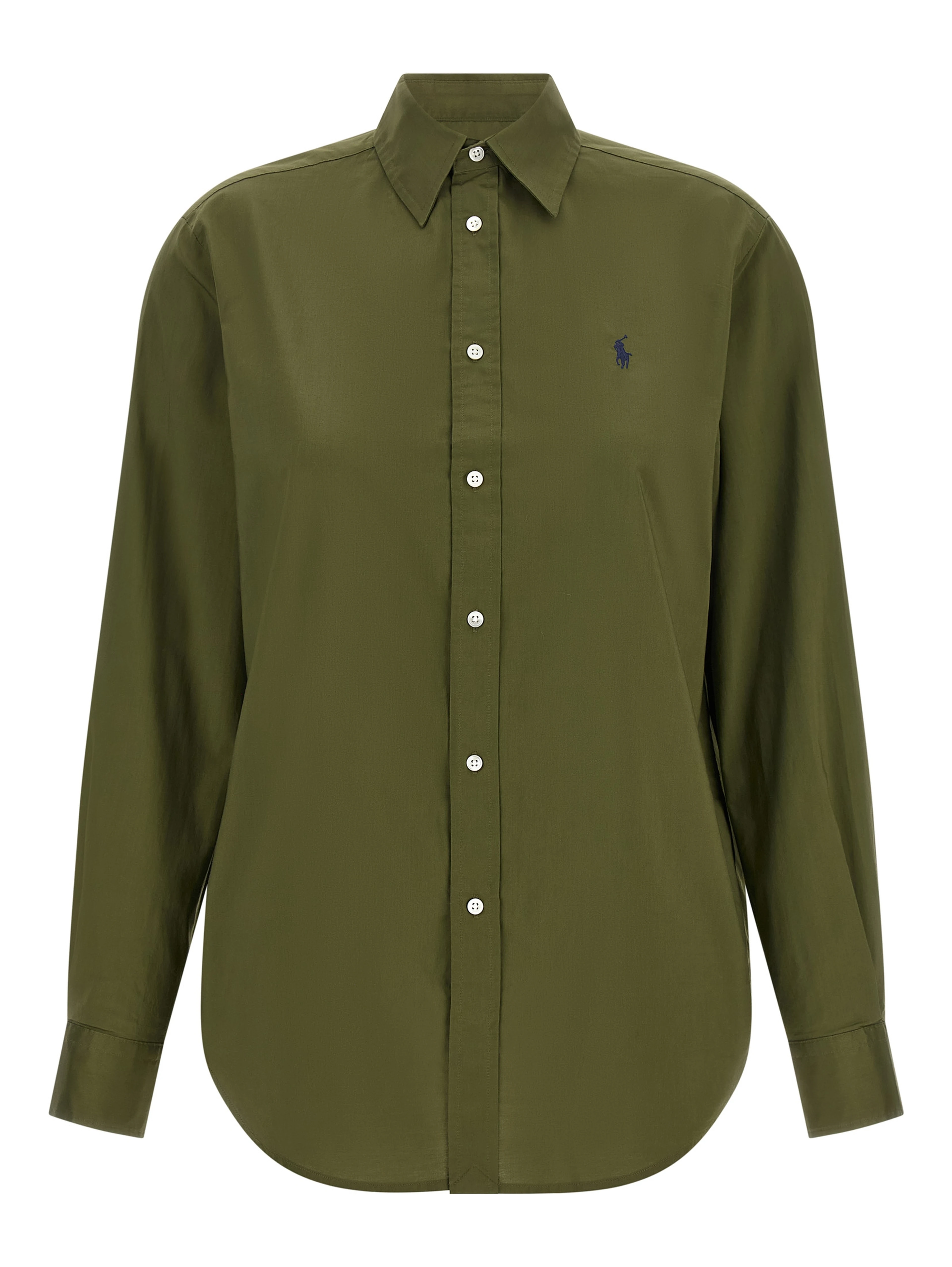 Bicolor Cotton Blouse