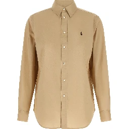 Beige Cotton Blouse