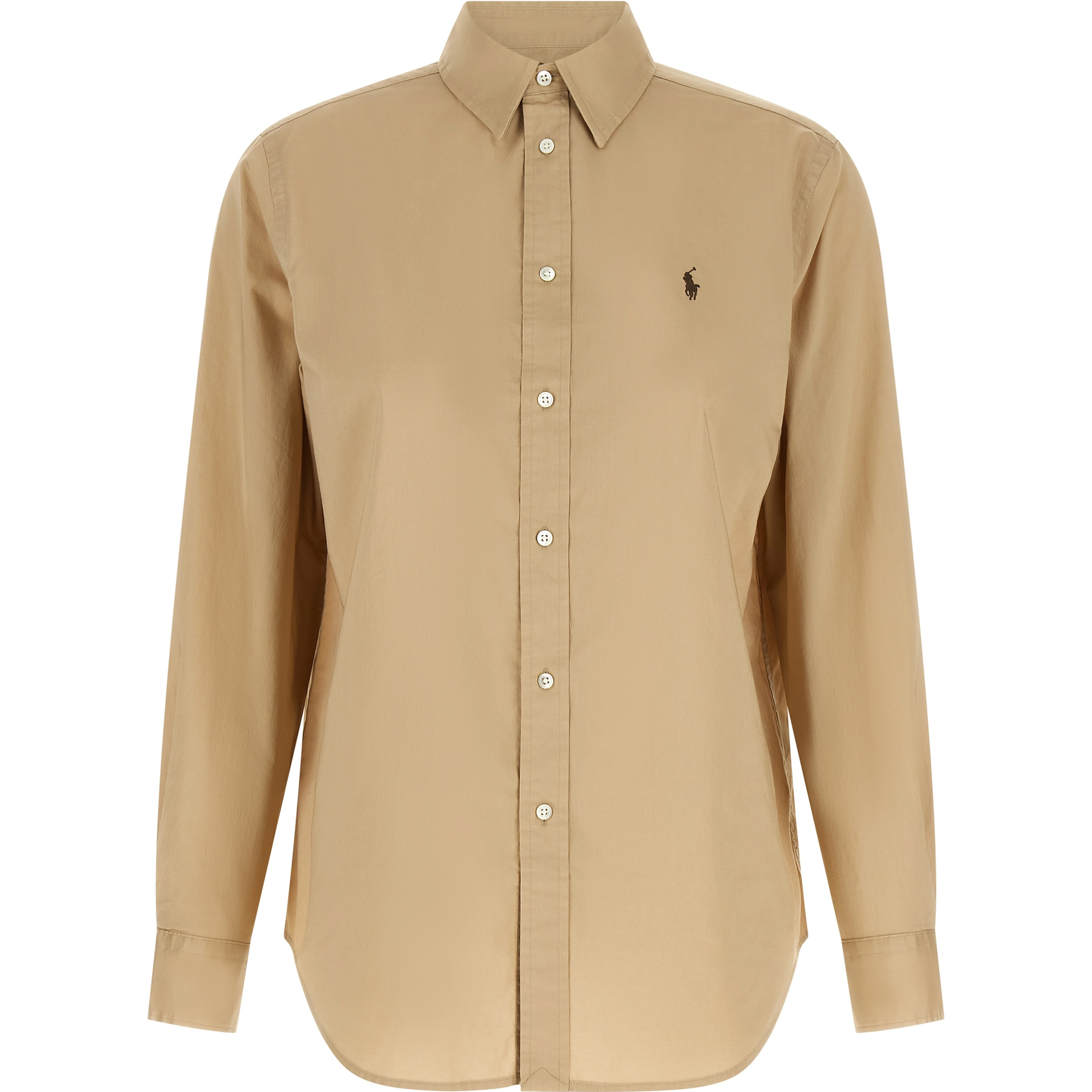 Beige Cotton Blouse