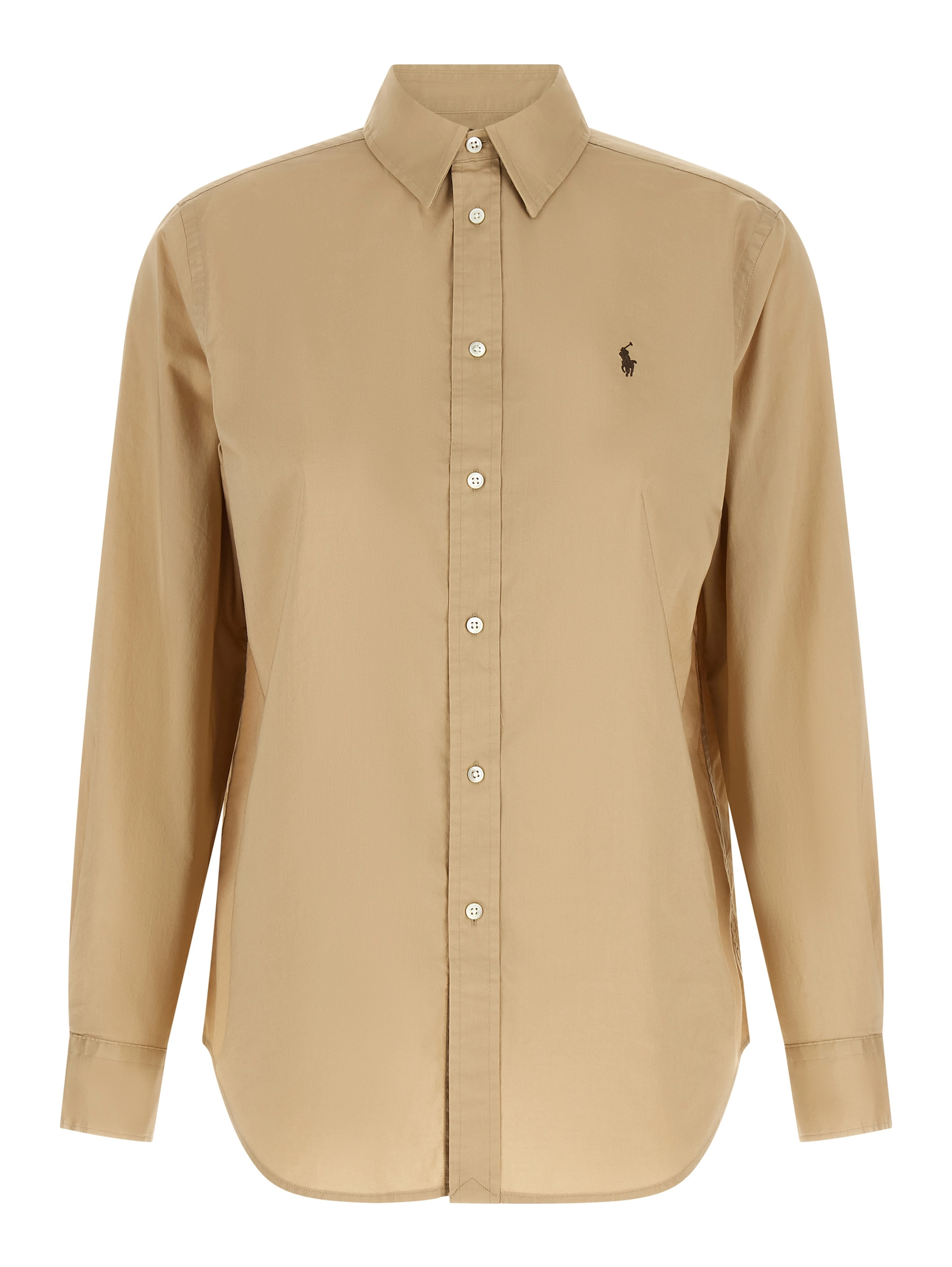 Beige Cotton Blouse