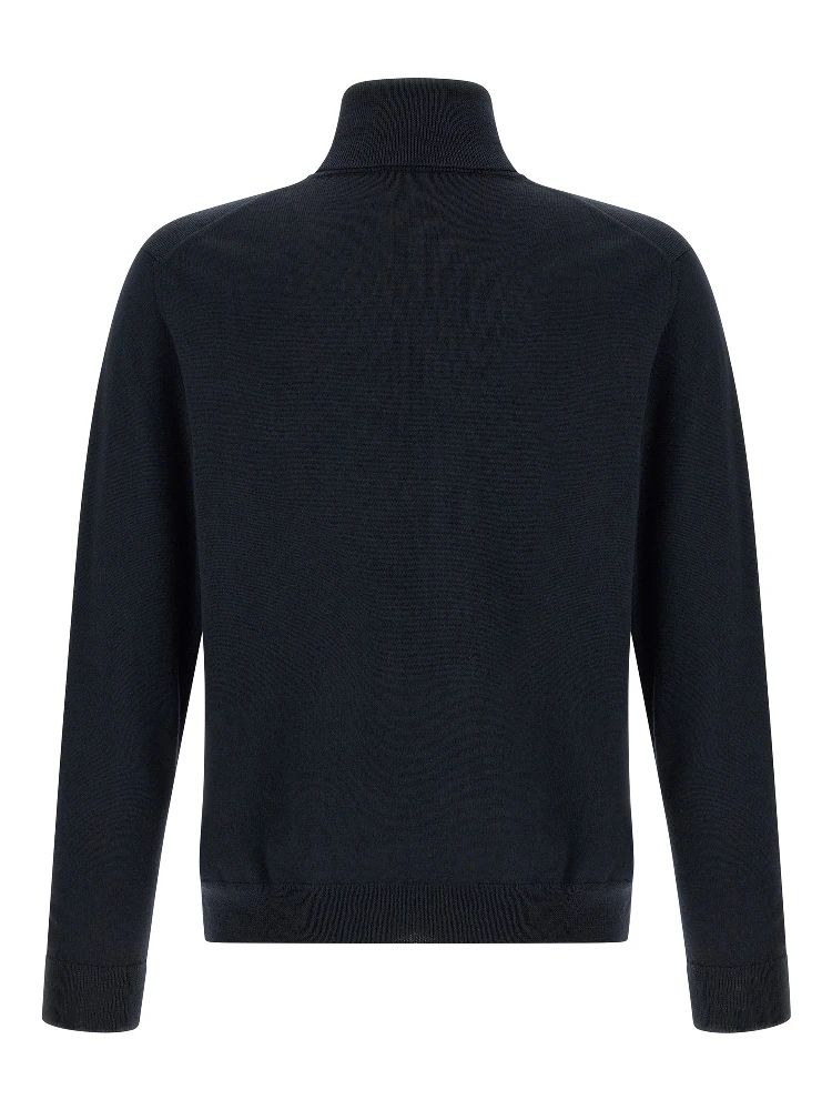 Blue Virgin Wool Cardigan alternative