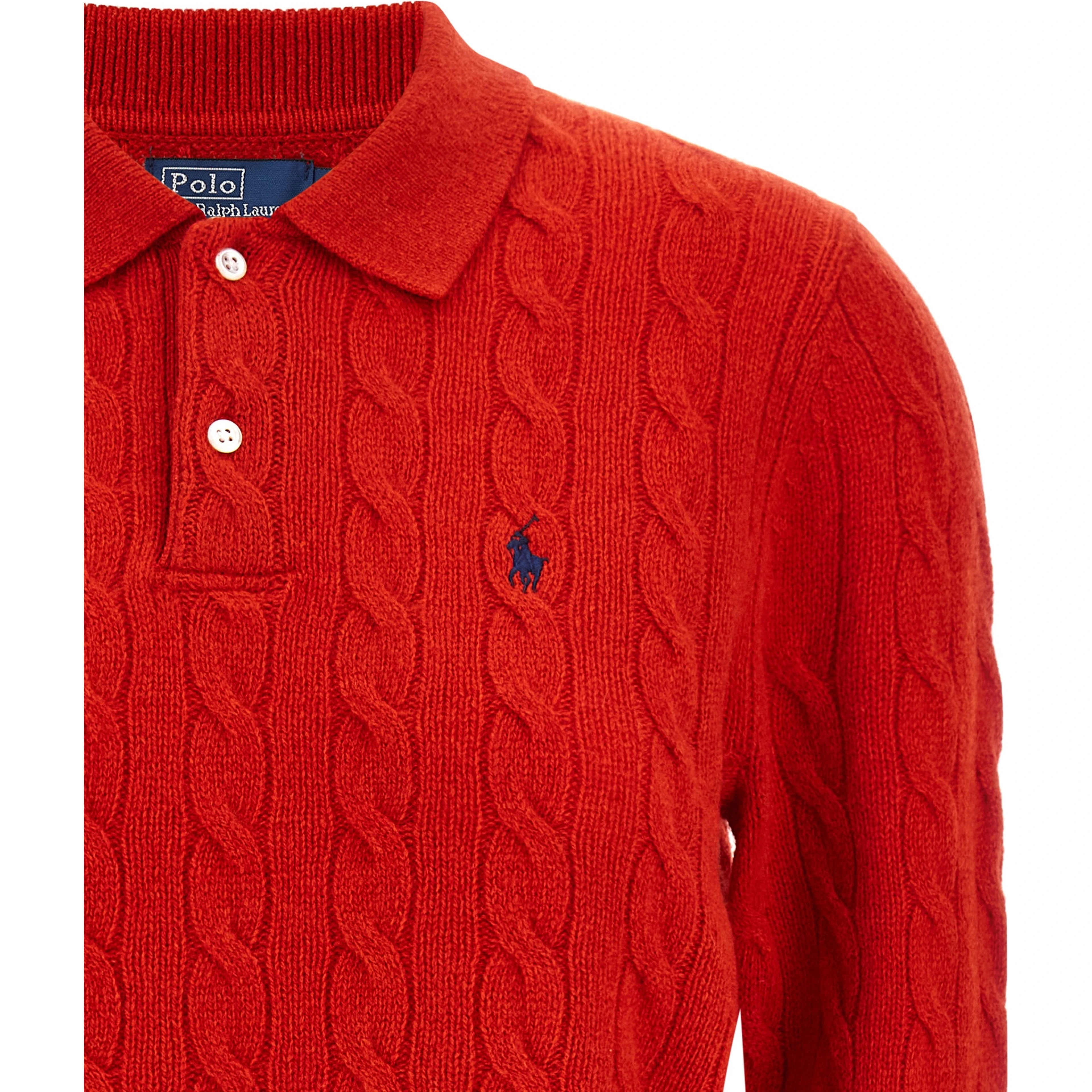 Multicolor Wool Polo Shirt