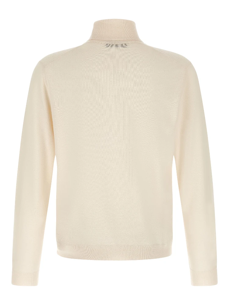 White Virgin Wool Cardigan alternative