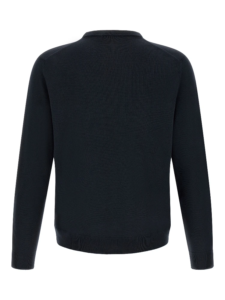 Blue Virgin Wool Cardigan alternative