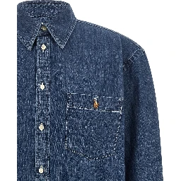 Blue Cotton Blouse