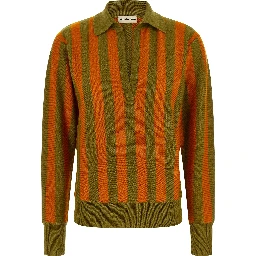 Multicolor Cashmere Polo Shirt