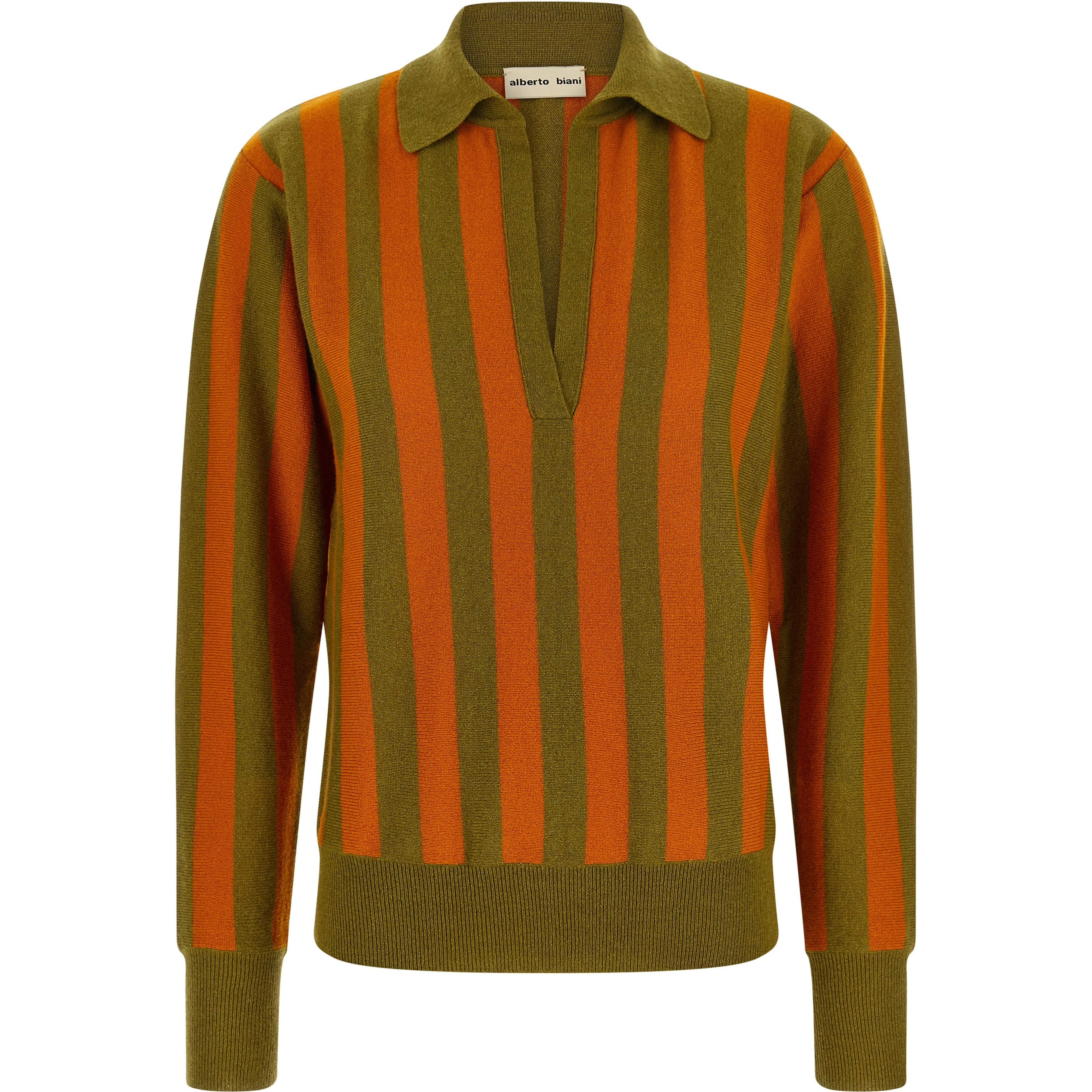 Multicolor Cashmere Polo Shirt
