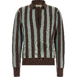 Multicolor Cashmere Polo Shirt