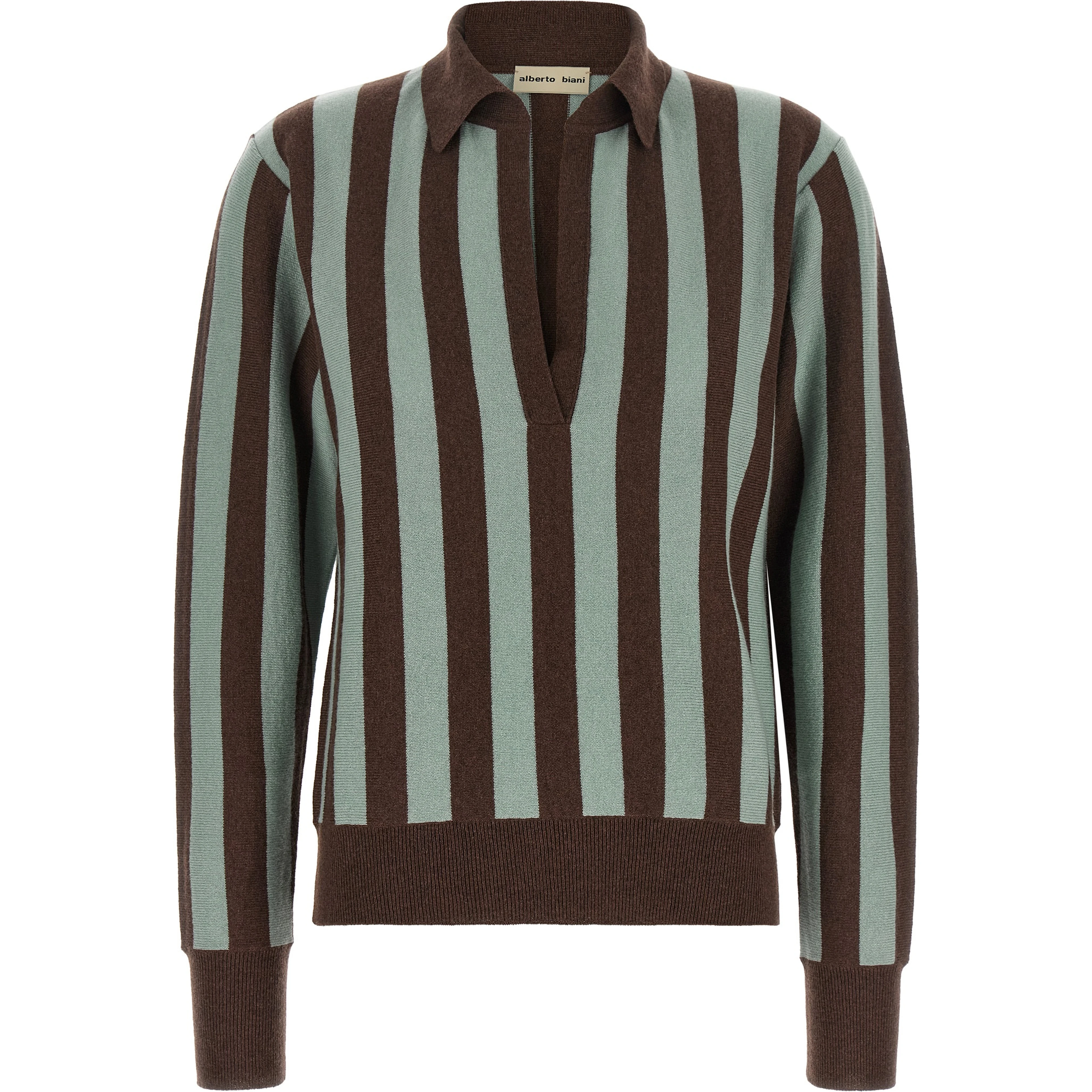Multicolor Cashmere Polo Shirt