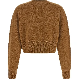 Brown Wool Cardigan