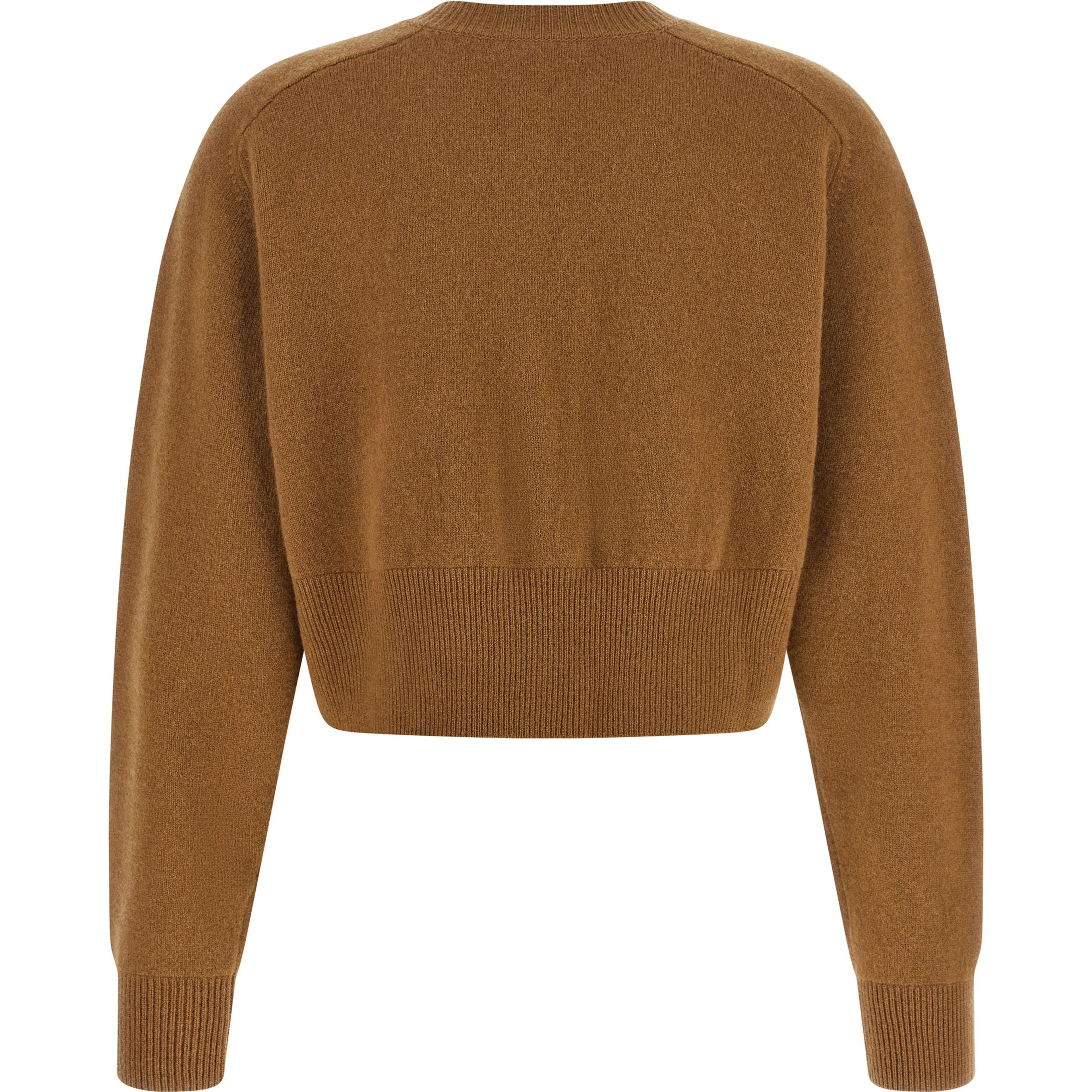 Brown Wool Cardigan