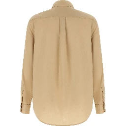 Beige Cotton Blouse