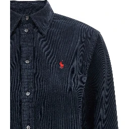 Blue Cotton Blouse