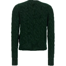 Bicolor Wool Cardigan