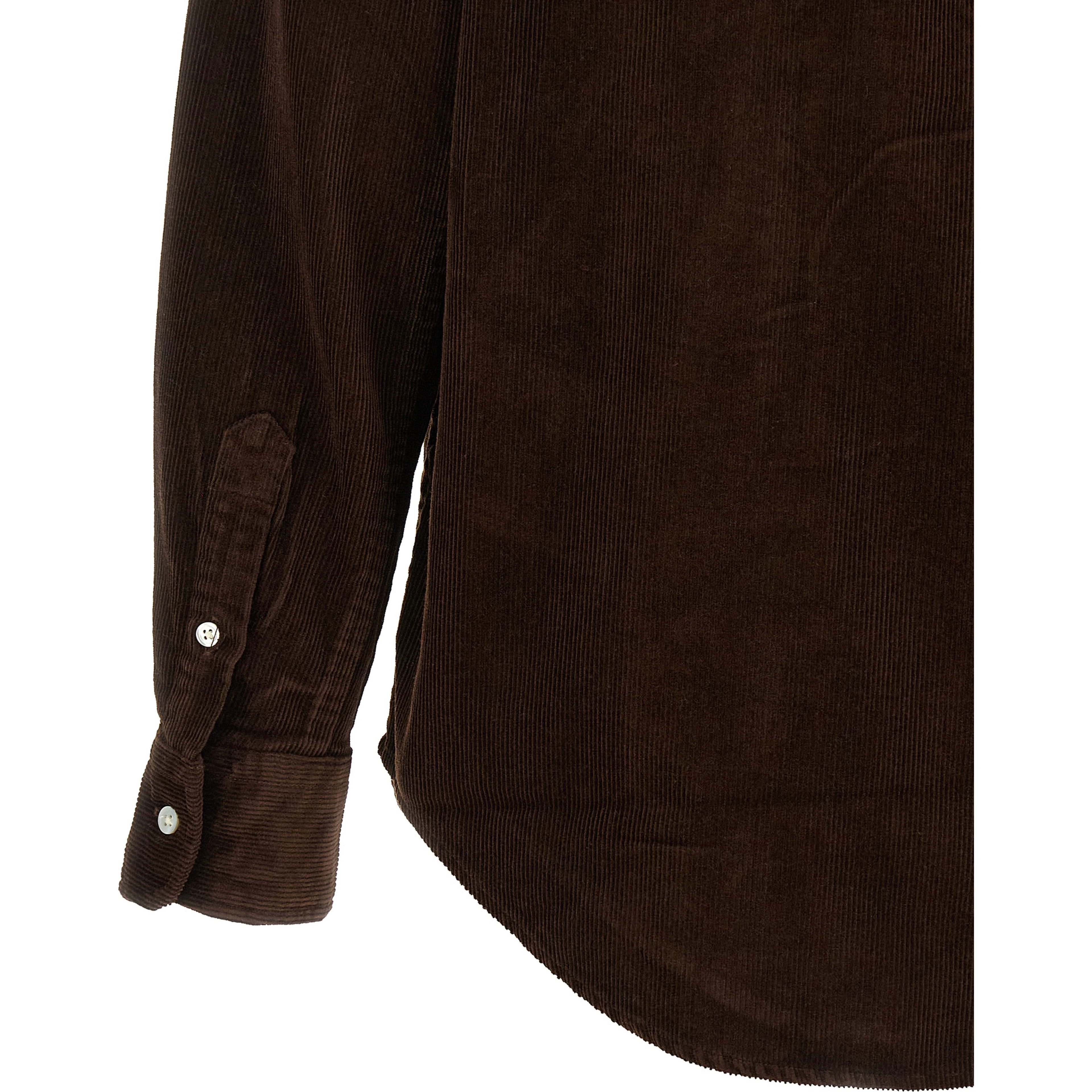 Brown Cotton Blouse