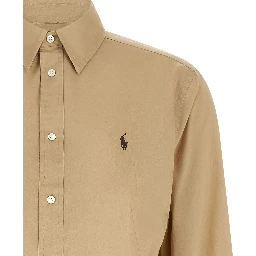 Beige Cotton Blouse