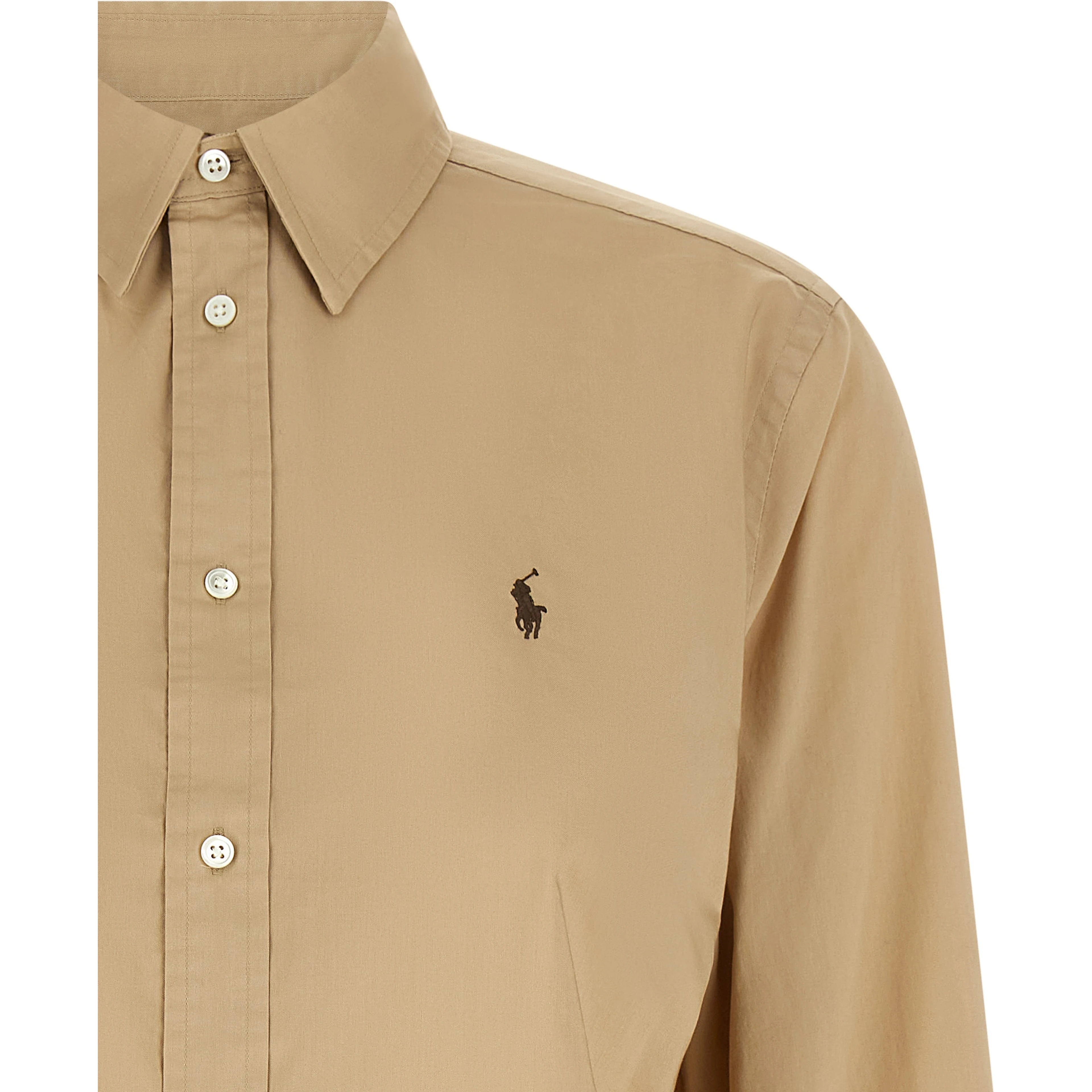 Beige Cotton Blouse