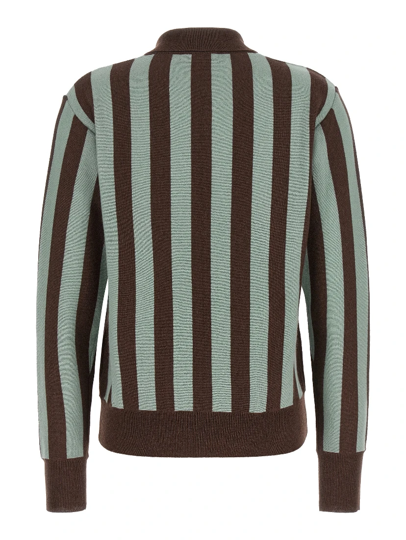 Multicolor Cashmere Polo Shirt