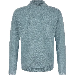 Blue Cashmere Cardigan