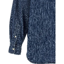 Blue Cotton Blouse