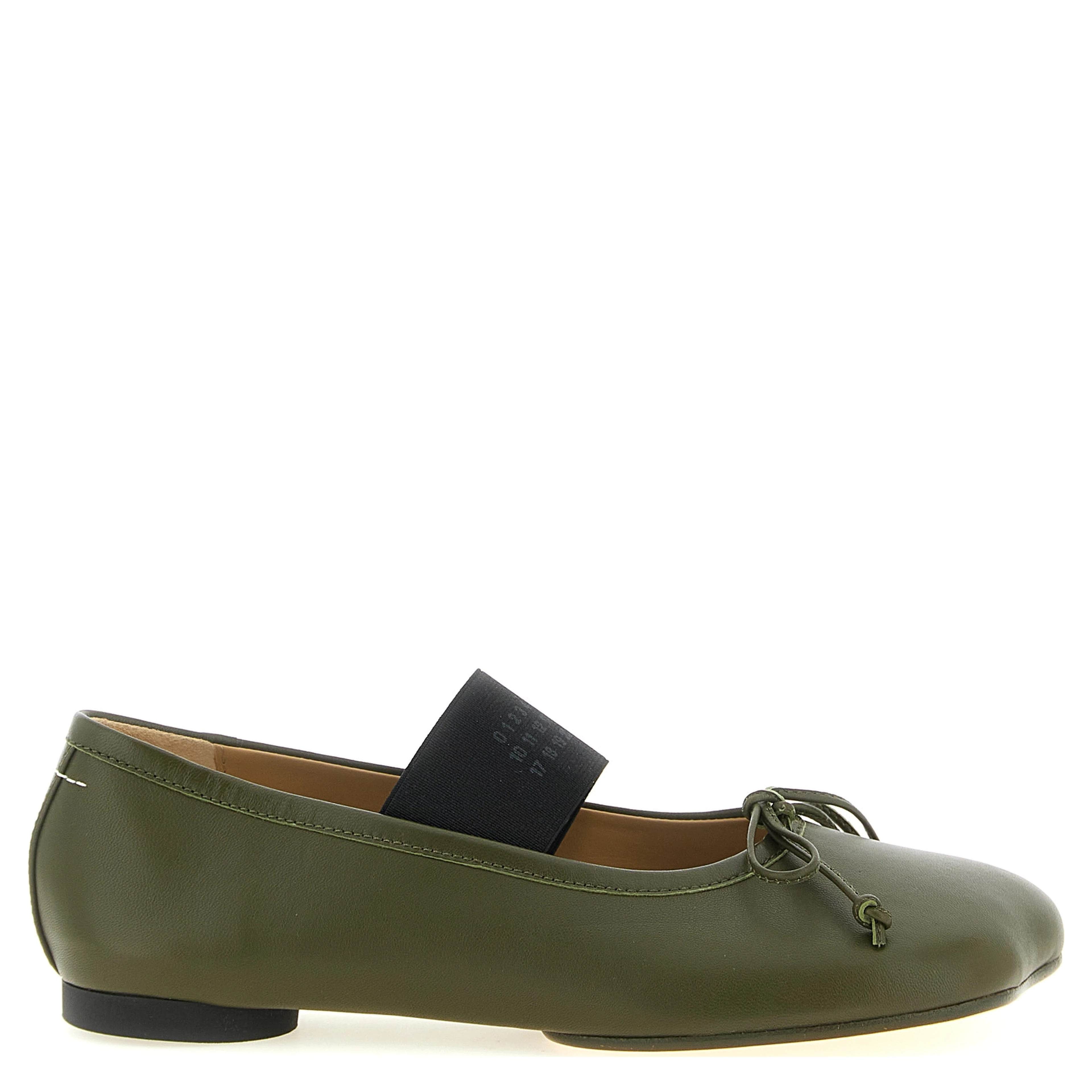 Bicolor Lambskin Ballet Flats